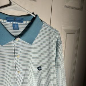 Fairway & Greene Polo Oakmont Country Club Members Logo Embroidered Men's Large